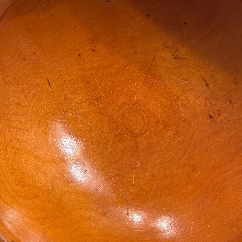 Vintage Wooden Bowl